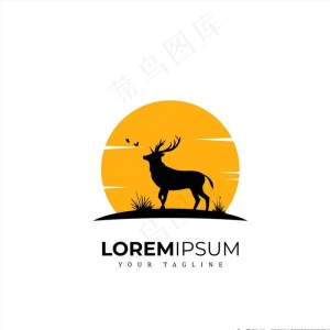 梅花鹿LOGO图片