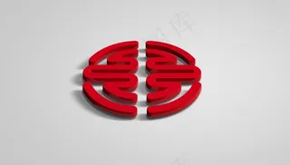 logo样机图片