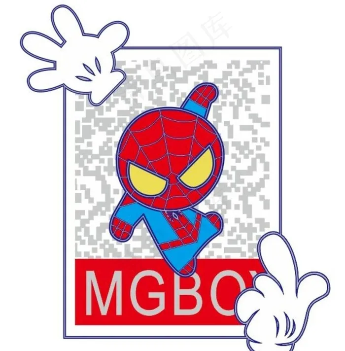 蜘蛛侠图片cdr矢量模版下载