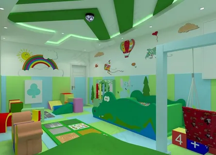 感官教室效果图图片