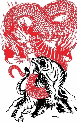 龙虎斗图片