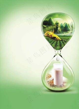 创意豆浆图片