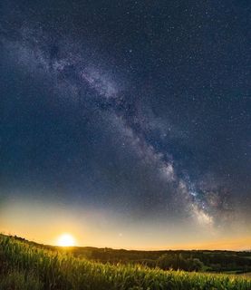 夜空图片 夜空图片