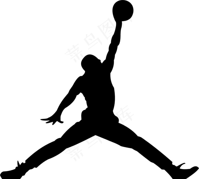 AJ飞人乔丹logo图片