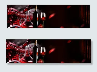 红酒海报图片