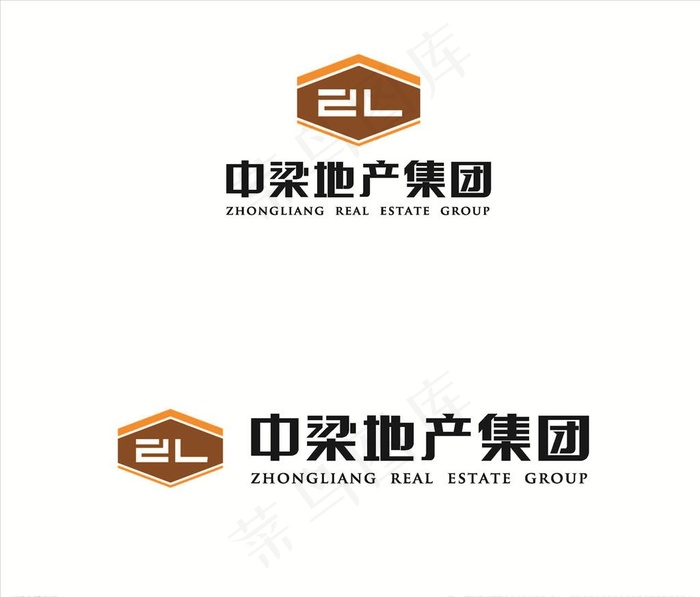 中梁地产集团 logo图片ai矢量模版下载