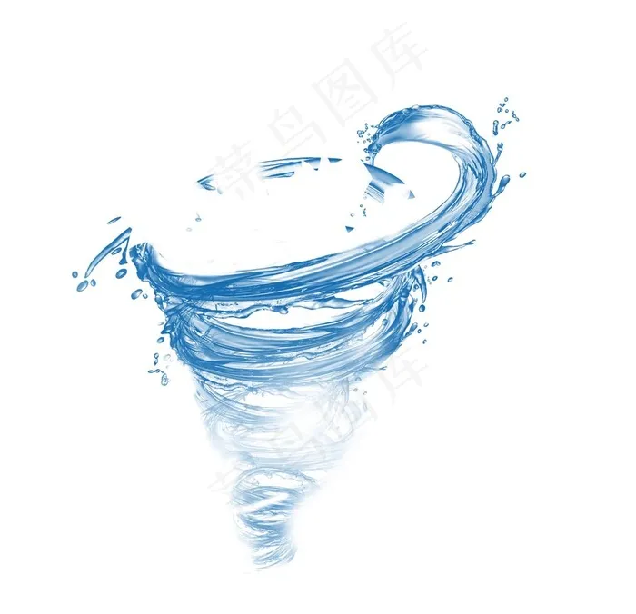 水旋涡图片psd模版下载
