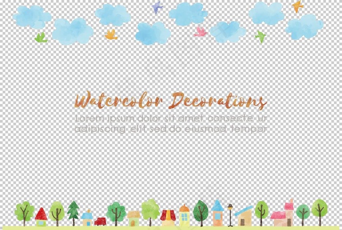 儿童插画 封面背景素材图片