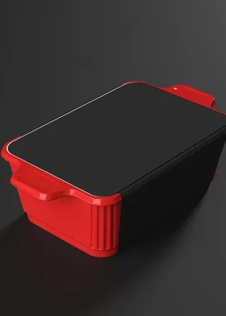 快餐盒子样机图片