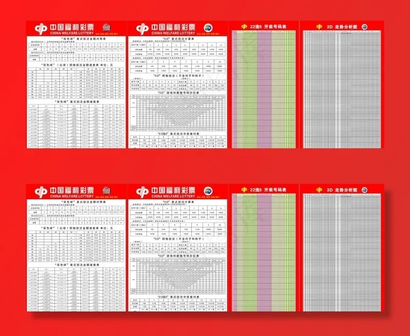 中国福利彩票3D 22选5图片