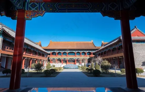 北普陀影视城图片