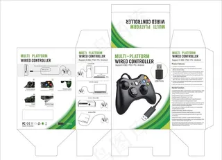 360有线手柄彩盒图片