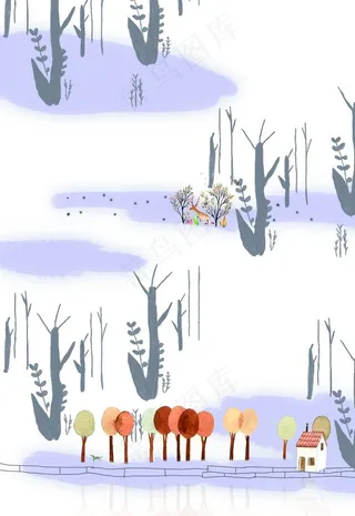 插画 手绘 风景图片