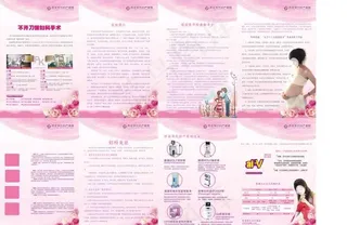 医院妇科展板图片