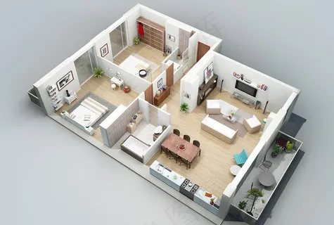 户型模型图片 户型模型图片