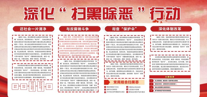 扫黑除恶图片