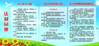 中小学生守则图片