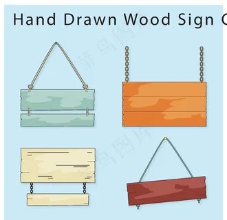 木牌子图片