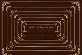 欧式花纹边框图片