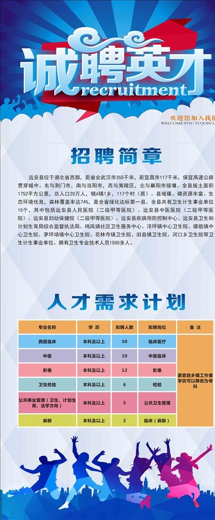 招聘展架图片cdr矢量模版下载