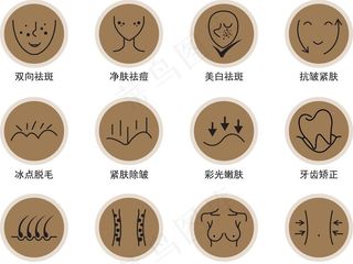 整容图标图片