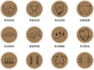 整容图标图片