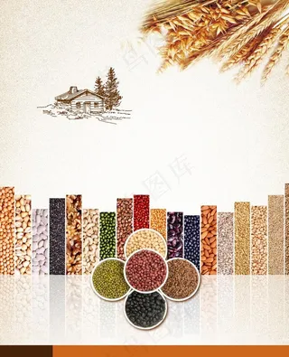 五谷杂粮海报图片