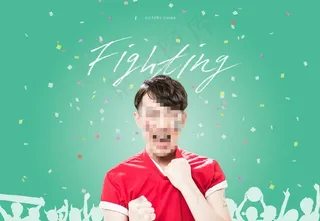 啦啦队加油足球比赛海报图片下载