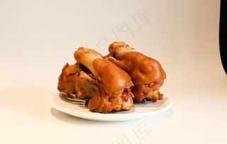 熏酱猪蹄图片