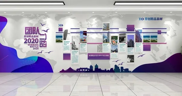 公司文化墙图片