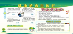 除四害卫生健康教育宣传展板图片