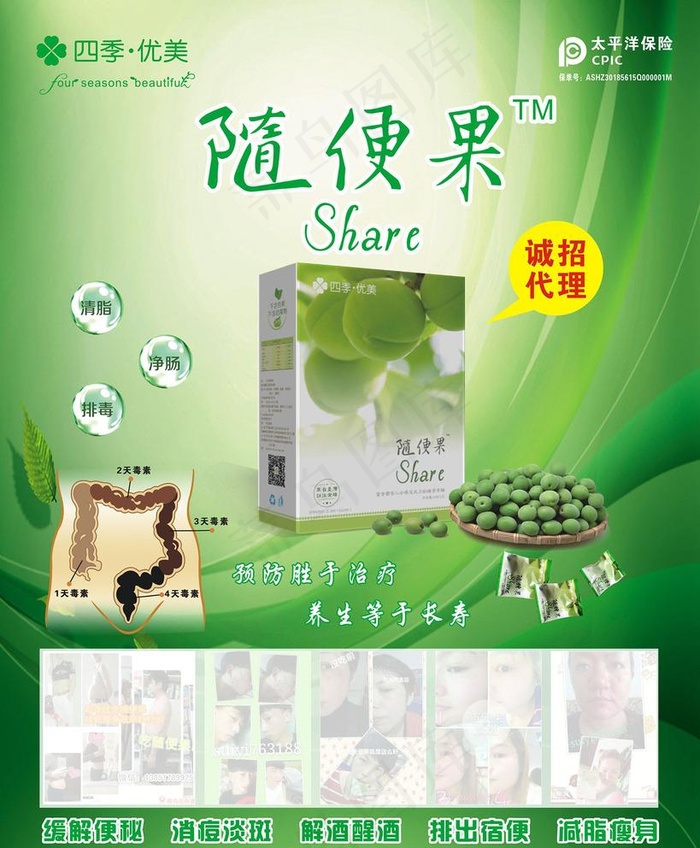 随便果图片(600X1600)cdr矢量模版下载