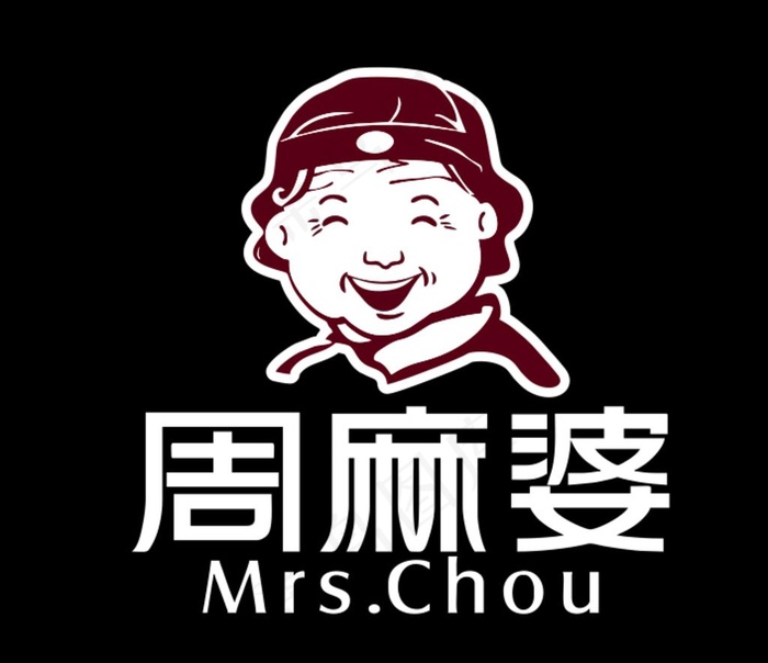 周麻婆矢量 LOGO标志图片cdr矢量模版下载