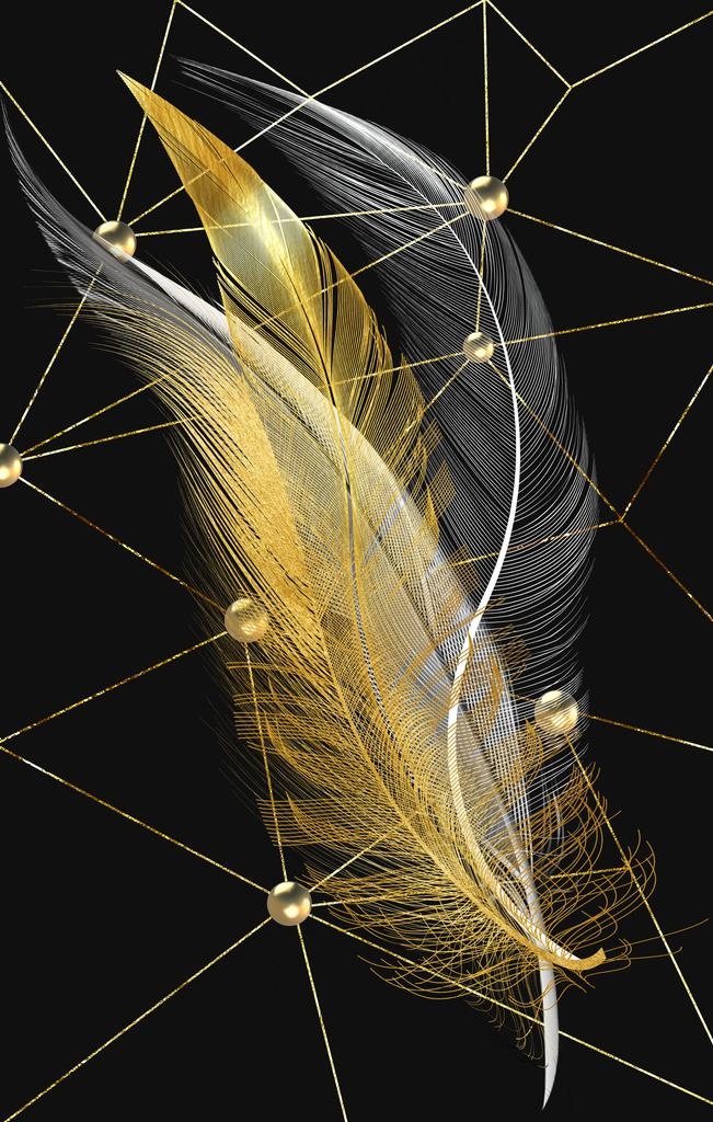 轻奢装饰画图片