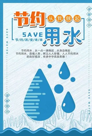 节约用水图片