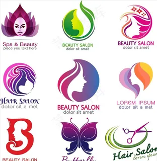 美容院图标图片