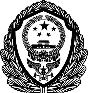 消防救援新logo徽章矢量单色图片 消防救援新logo徽章矢量单色图片