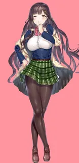 彩色人物动漫插画背景图片