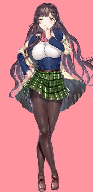 彩色人物动漫插画背景图片