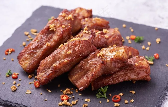 蒜香排骨图片