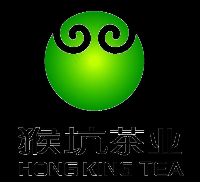 猴坑logo图片psd模版下载