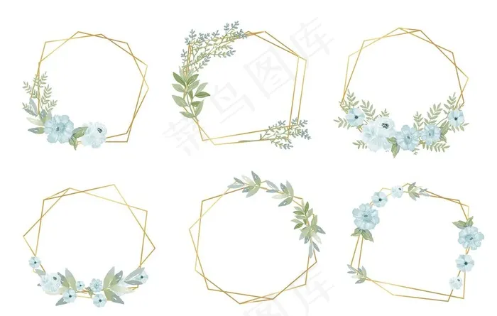 花边框矢量素材图片ai矢量模版下载