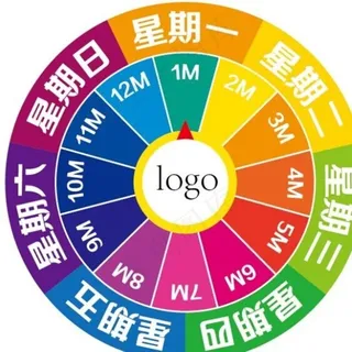 星期月份转盘图片