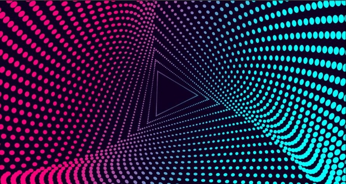 色彩几何线条图片