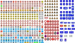 交通指示标 标识图片