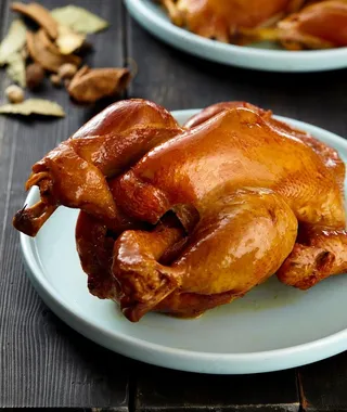 传统卤鸡图片