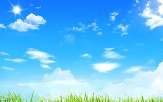 蓝天白云图片