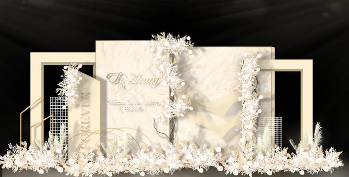 婚礼展区图片