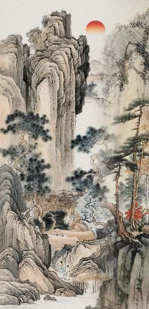 国画山水图片 国画山水图片
