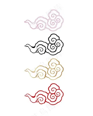 中国传统云纹图片